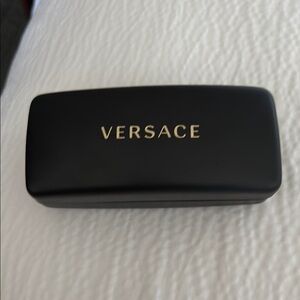 Versace Black Eyeglass Case